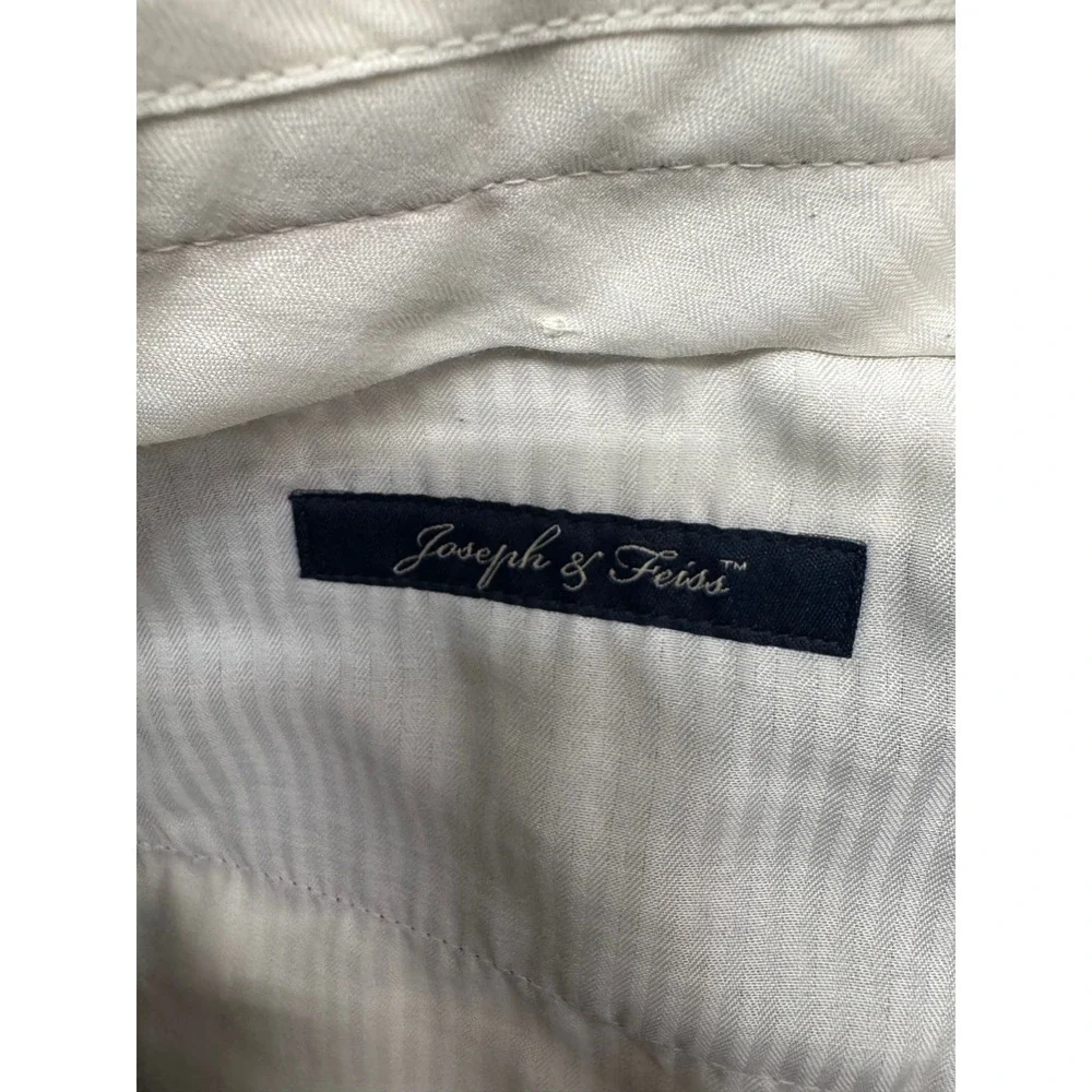 Joseph Feiss 48x30 Navy Blue Dress Suit Pants Trousers Classic Fit Flat Front